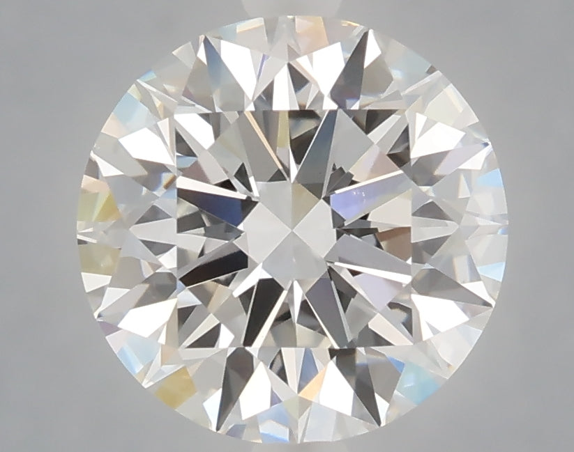 3.09 Carat Round Shaped, Ideal Cut, E Color, VVS2 Clarity, IGI Certified Lab Grown Diamond