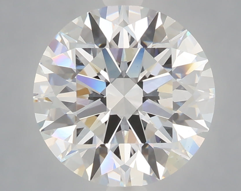 3.25 Carat Round Shaped, Ideal Cut, E Color, VS1 Clarity, IGI Certified Lab Grown Diamond