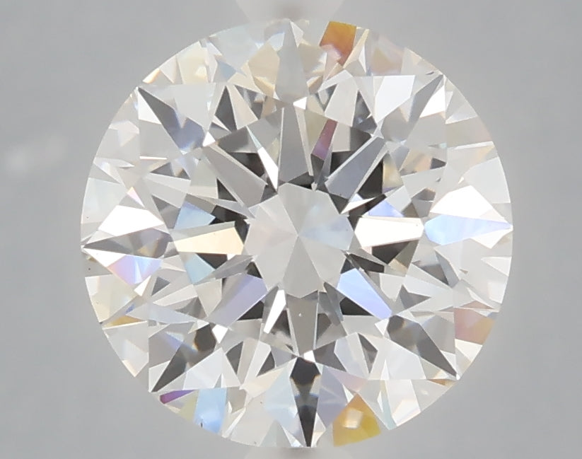 3.02 Carat Round Shaped, Excellent Cut, E Color, VS1 Clarity, IGI Certified Lab Grown Diamond