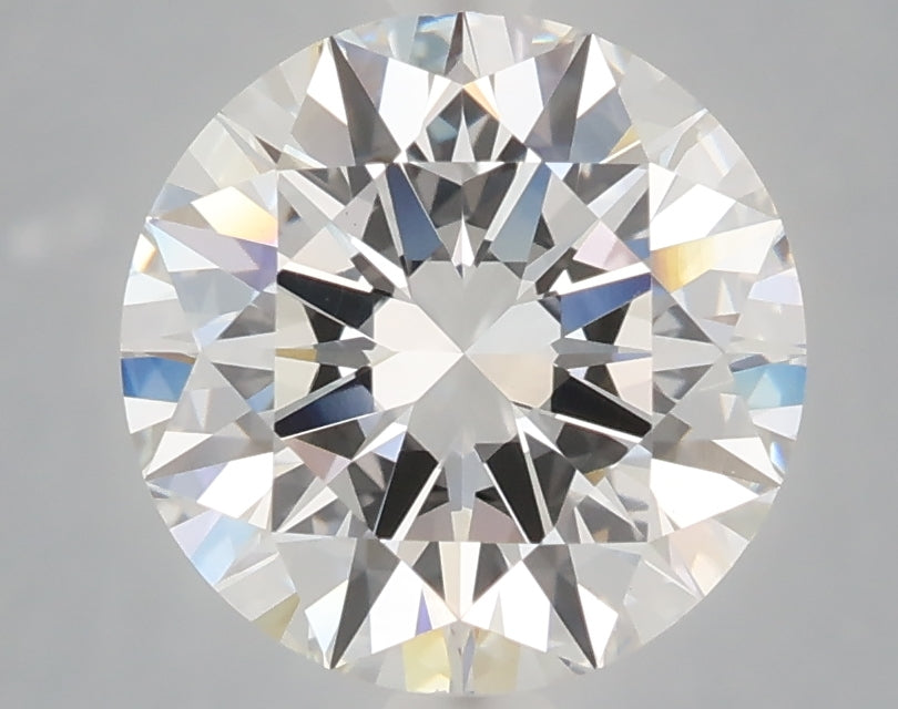 3.04 Carat Round Shaped, Excellent Cut, E Color, VS1 Clarity, IGI Certified Lab Grown Diamond