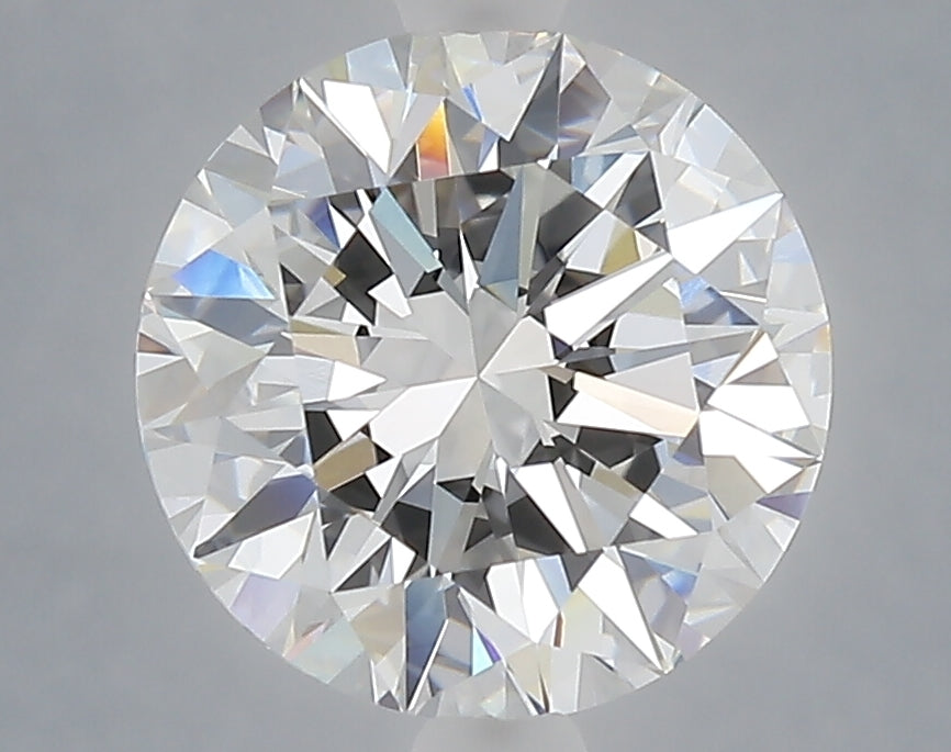 3.05 Carat Round Shaped, Excellent Cut, E Color, VVS2 Clarity, IGI Certified Lab Grown Diamond