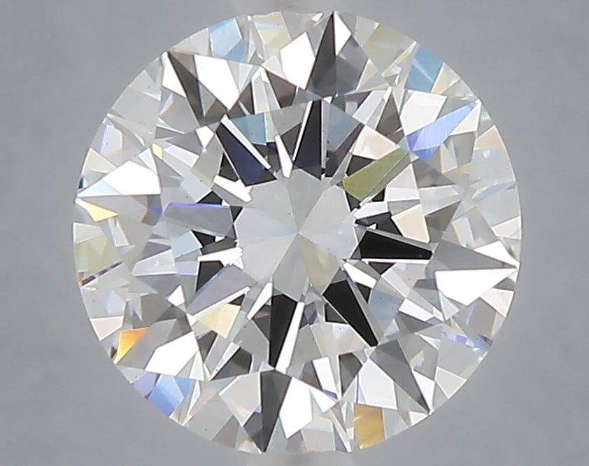 3.04 Carat Round Shaped, Excellent Cut, D Color, VS1 Clarity, IGI Certified Lab Grown Diamond
