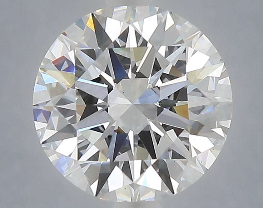 3.05 Carat Round Shaped, Excellent Cut, E Color, VS1 Clarity, IGI Certified Lab Grown Diamond