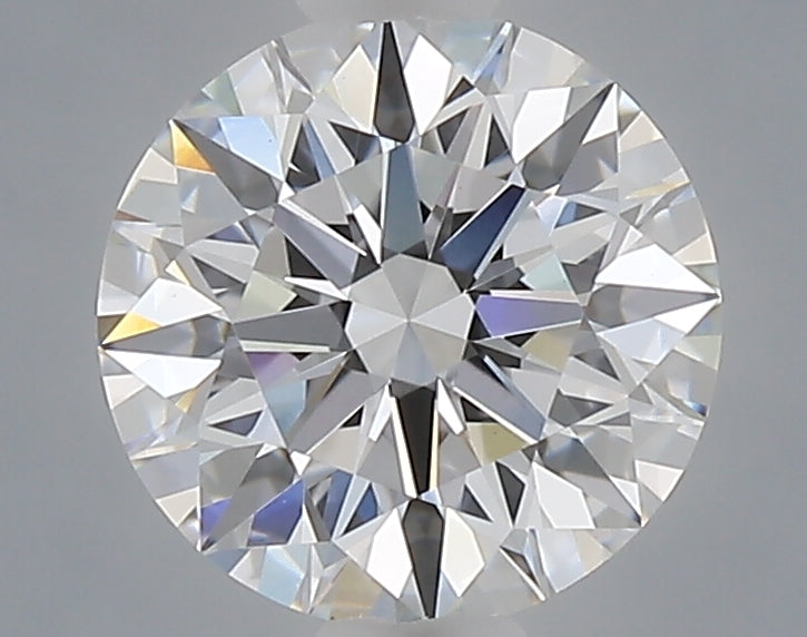 1.03 Carat Round Shaped, Ideal Cut, D Color, VVS2 Clarity, IGI Certified Lab Grown Diamond