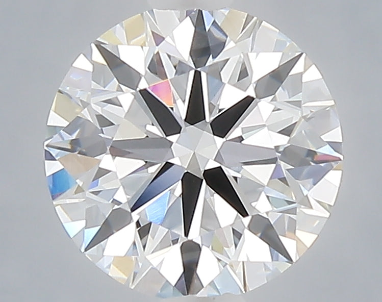 1.53 Carat Round Shaped, Ideal Cut, D Color, VVS2 Clarity, IGI Certified Lab Grown Diamond