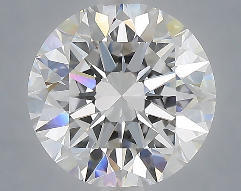 3.08 Carat Round Shaped, Excellent Cut, E Color, VVS2 Clarity, IGI Certified Lab Grown Diamond