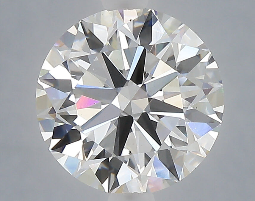3.00 Carat Round Shaped, Excellent Cut, E Color, VS1 Clarity, IGI Certified Lab Grown Diamond