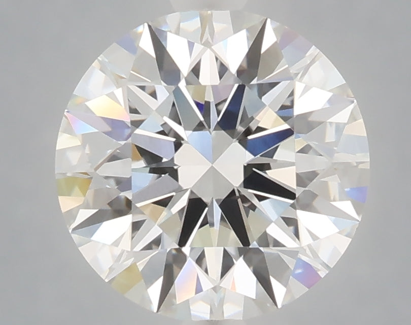 3.09 Carat Round Shaped, Excellent Cut, E Color, VVS2 Clarity, IGI Certified Lab Grown Diamond