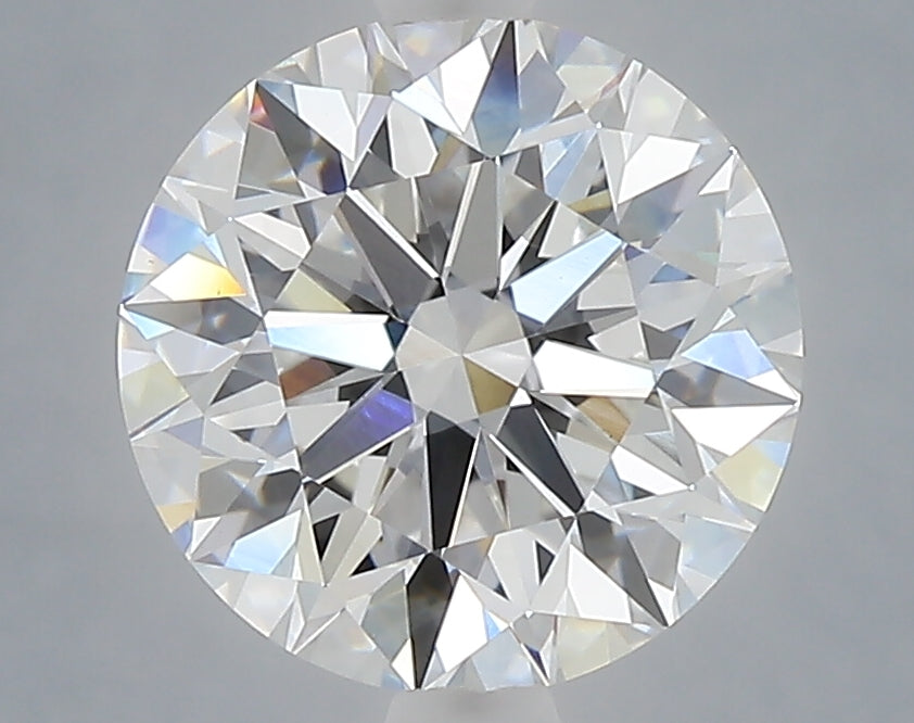 3.03 Carat Round Shaped, Excellent Cut, E Color, VS1 Clarity, IGI Certified Lab Grown Diamond