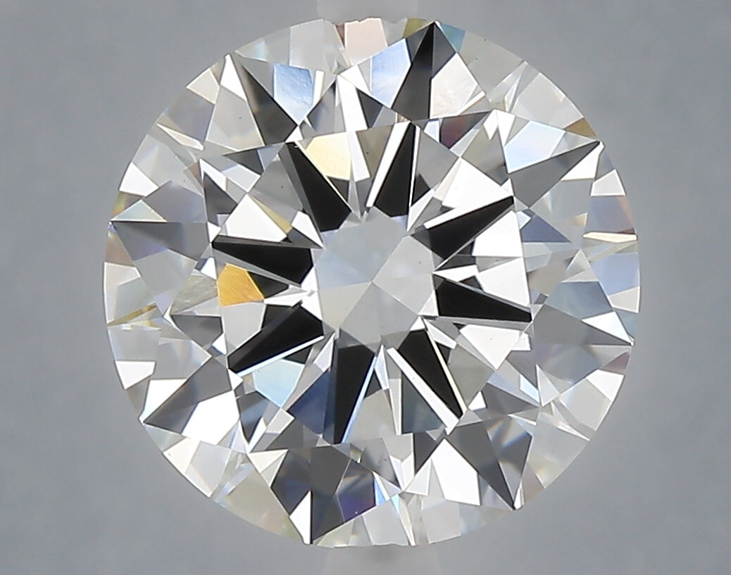 5.01 Carat Round Shaped, Excellent Cut, F Color, VS1 Clarity, IGI Certified Lab Grown Diamond