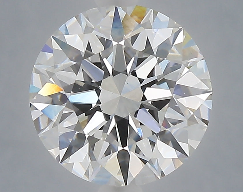 3.00 Carat Round Shaped, Excellent Cut, E Color, VS1 Clarity, IGI Certified Lab Grown Diamond