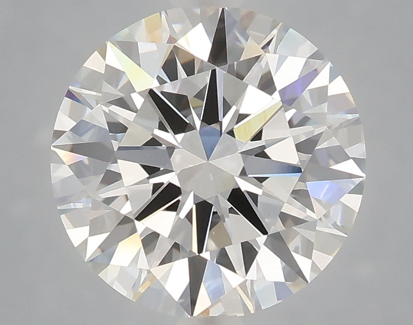 3.09 Carat Round Shaped, Ideal Cut, E Color, VS1 Clarity, IGI Certified Lab Grown Diamond