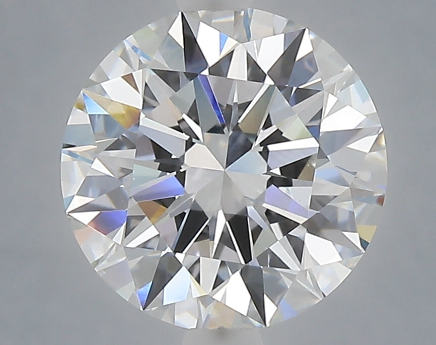 3.09 Carat Round Shaped, Ideal Cut, D Color, VS1 Clarity, IGI Certified Lab Grown Diamond