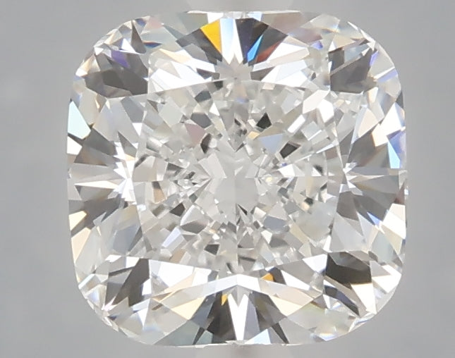 2.09 Carat Cushion Shaped, Ideal Cut, D Color, VVS2 Clarity, IGI Certified Lab Grown Diamond