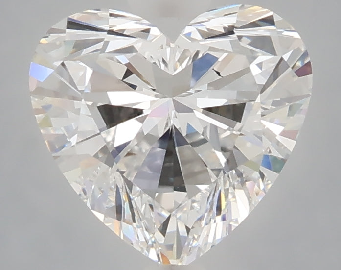 2.08 Carat Heart Shaped, Ideal Cut, D Color, VVS2 Clarity, IGI Certified Lab Grown Diamond