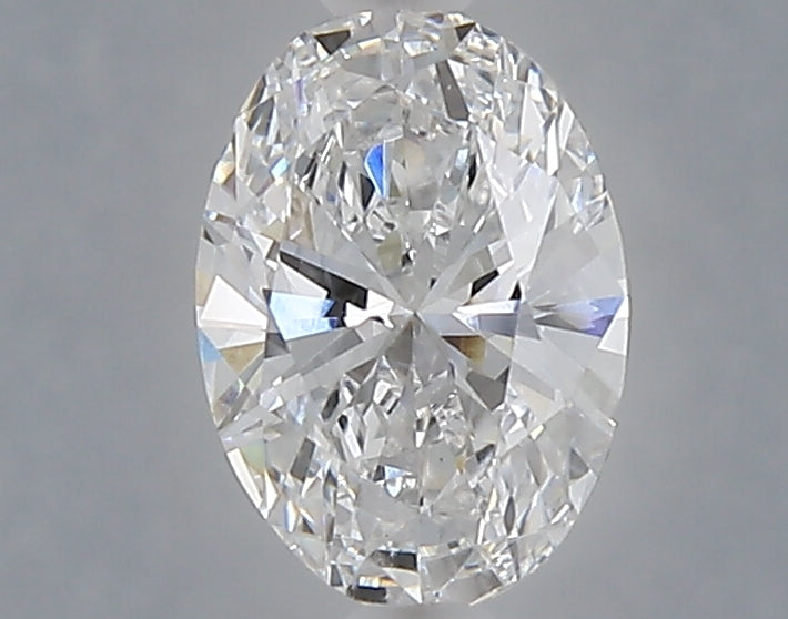 1.02 Carat Oval Shaped, Ideal Cut, D Color, VVS2 Clarity, IGI Certified Lab Grown Diamond