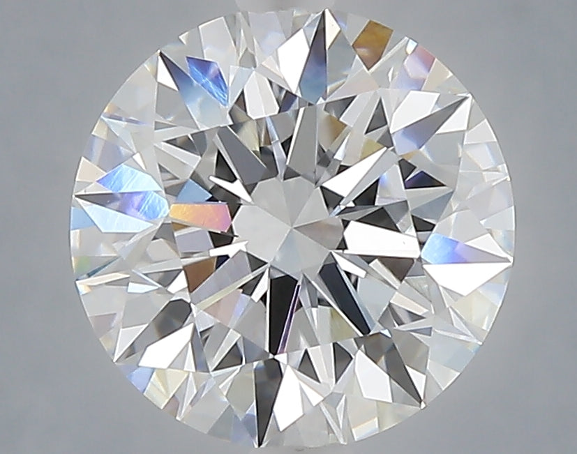 3.02 Carat Round Shaped, Excellent Cut, E Color, VS1 Clarity, IGI Certified Lab Grown Diamond