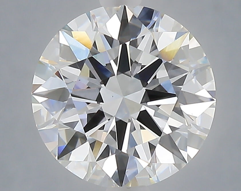 3.05 Carat Round Shaped, Excellent Cut, E Color, VS1 Clarity, IGI Certified Lab Grown Diamond