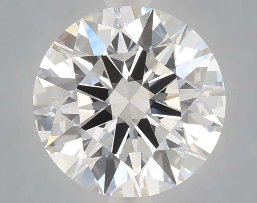 3.09 Carat Round Shaped, Excellent Cut, E Color, VVS2 Clarity, IGI Certified Lab Grown Diamond