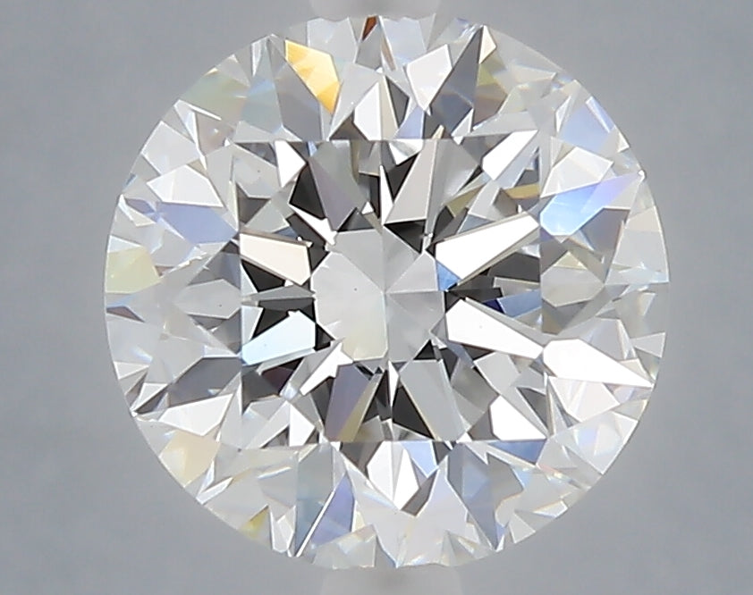 3.07 Carat Round Shaped, Excellent Cut, D Color, VVS2 Clarity, IGI Certified Lab Grown Diamond