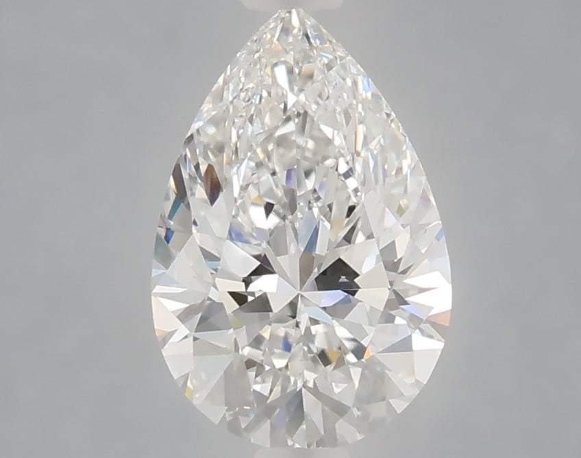 1.54 Carat Pear Shaped, Ideal Cut, D Color, VVS2 Clarity, IGI Certified Lab Grown Diamond