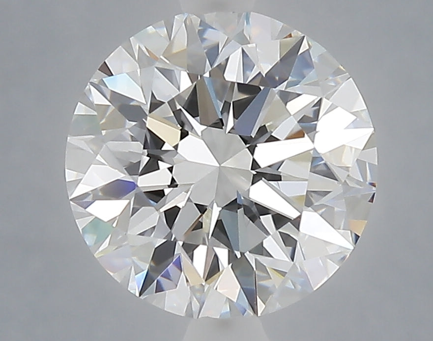 3.05 Carat Round Shaped, Excellent Cut, E Color, VVS2 Clarity, IGI Certified Lab Grown Diamond