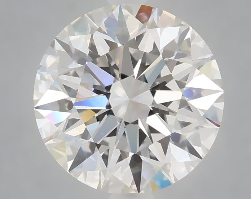 3.05 Carat Round Shaped, Excellent Cut, D Color, VVS2 Clarity, IGI Certified Lab Grown Diamond