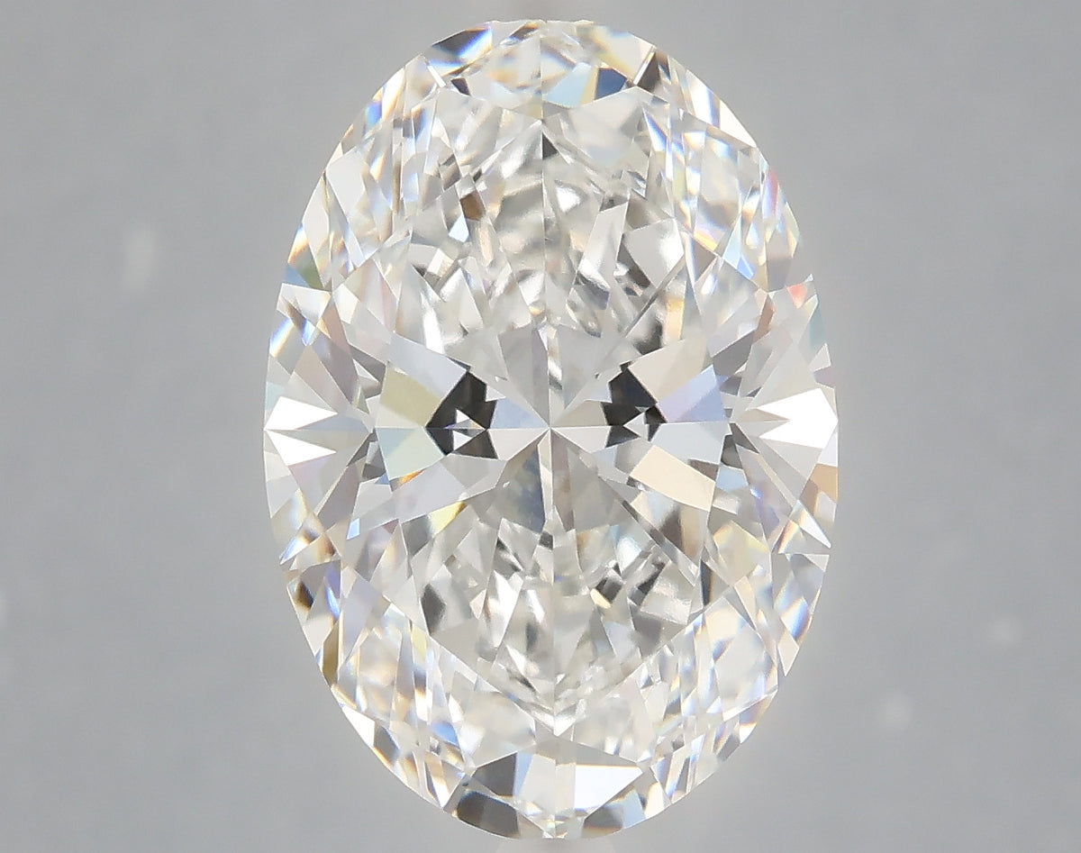 6.29 Carat Oval Shaped, Ideal Cut, F Color, VVS2 Clarity, IGI Certified Lab Grown Diamond