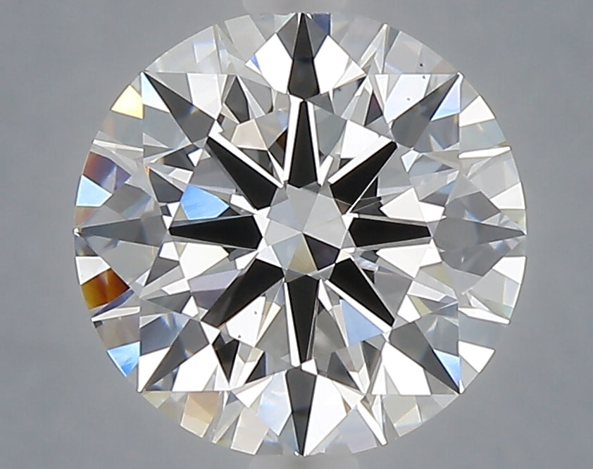 3.02 Carat Round Shaped, Ideal Cut, E Color, VS1 Clarity, IGI Certified Lab Grown Diamond