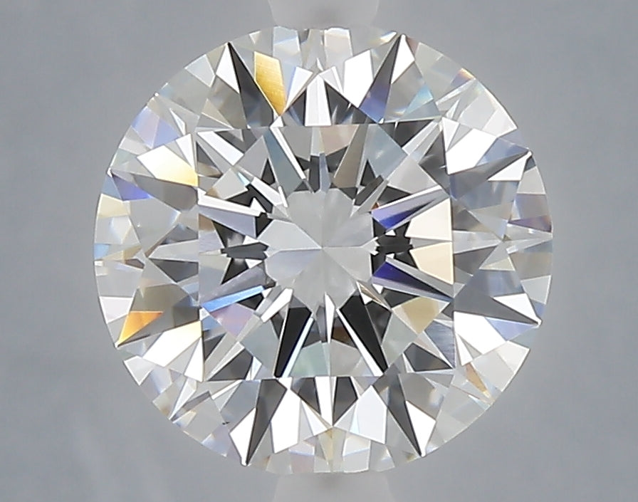 3.02 Carat Round Shaped, Ideal Cut, E Color, VS1 Clarity, IGI Certified Lab Grown Diamond