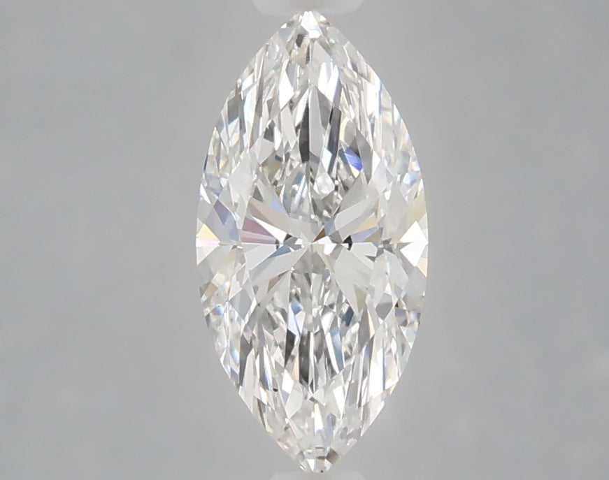 1.00 Carat Marquise Shaped, Ideal Cut, E Color, VVS2 Clarity, IGI Certified Lab Grown Diamond