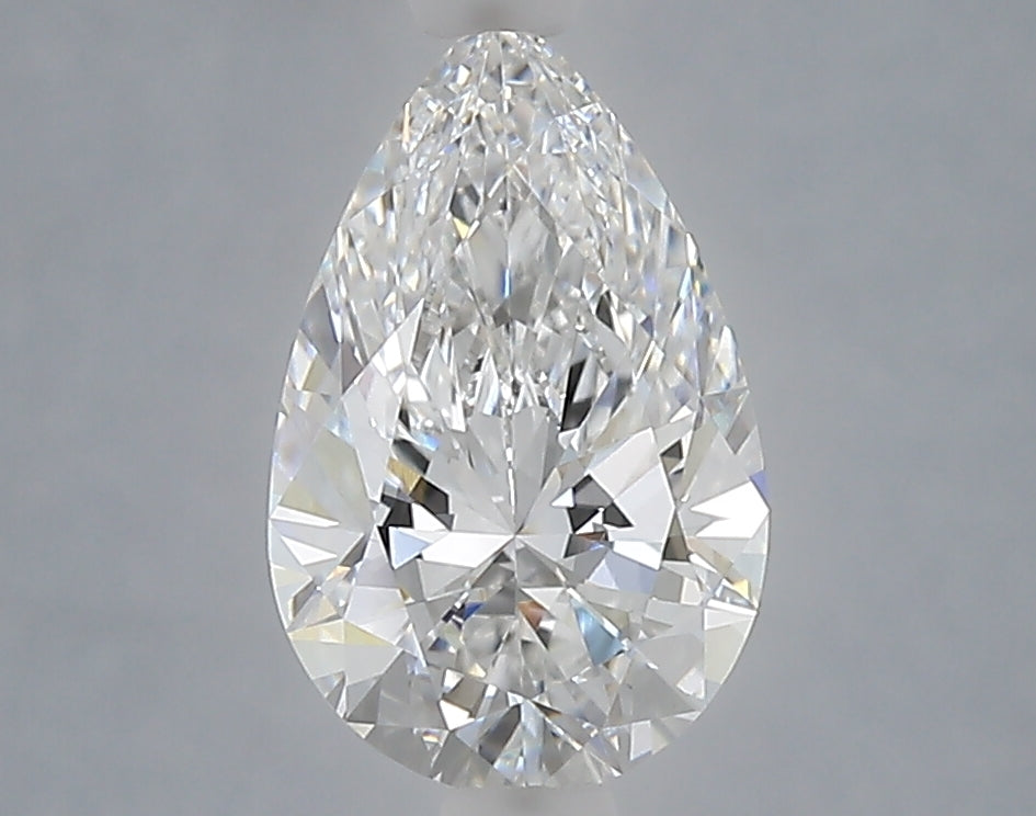 1.59 Carat Pear Shaped, Ideal Cut, E Color, VVS2 Clarity, IGI Certified Lab Grown Diamond