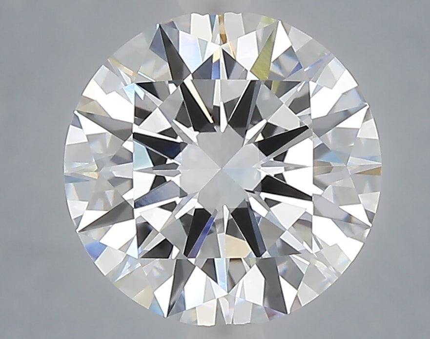 3.01 Carat Round Shaped, Excellent Cut, D Color, VVS2 Clarity, IGI Certified Lab Grown Diamond