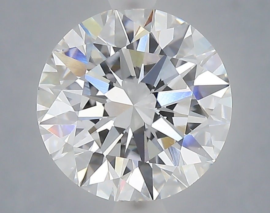 3.05 Carat Round Shaped, Excellent Cut, D Color, VVS2 Clarity, IGI Certified Lab Grown Diamond