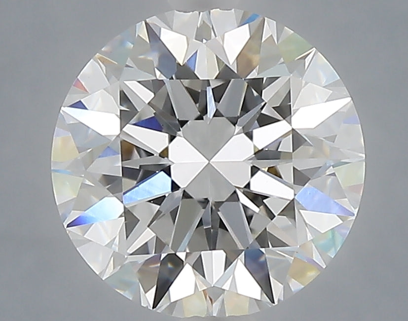 3.08 Carat Round Shaped, Excellent Cut, E Color, VVS2 Clarity, IGI Certified Lab Grown Diamond