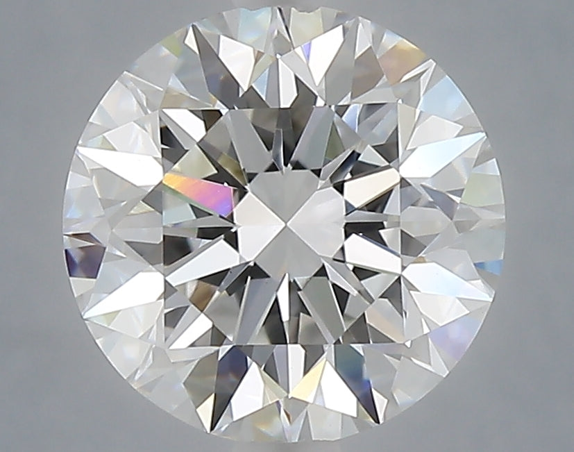 3.09 Carat Round Shaped, Excellent Cut, E Color, VS1 Clarity, IGI Certified Lab Grown Diamond