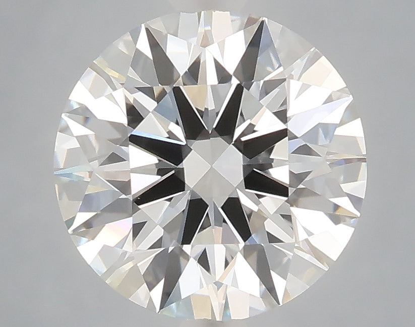 3.08 Carat Round Shaped, Excellent Cut, E Color, VVS2 Clarity, IGI Certified Lab Grown Diamond