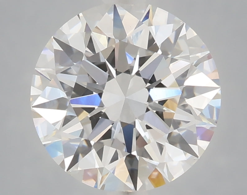 3.01 Carat Round Shaped, Excellent Cut, E Color, VVS2 Clarity, IGI Certified Lab Grown Diamond