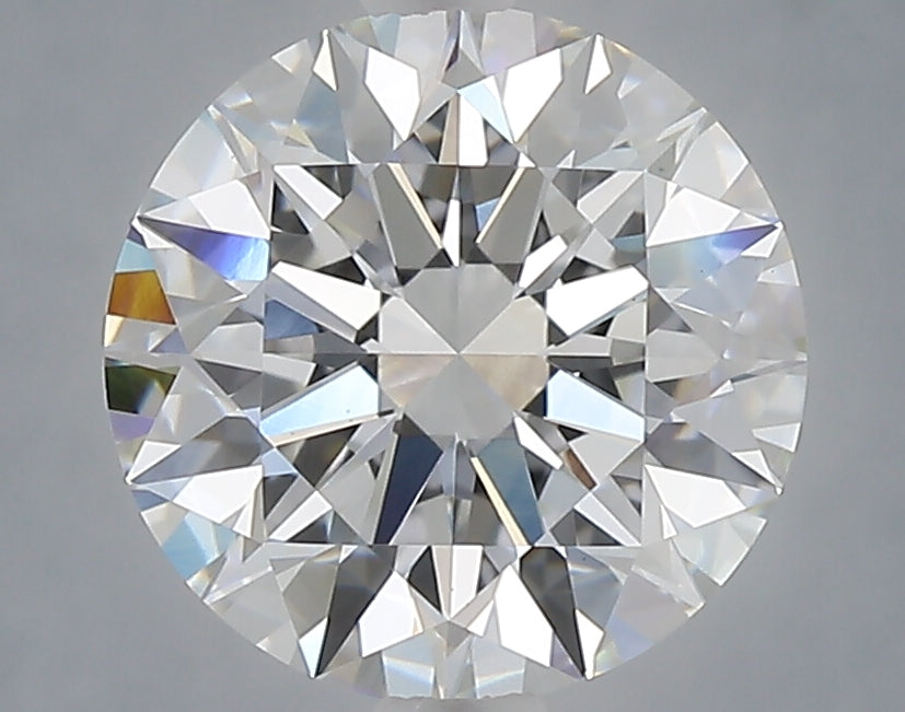 3.09 Carat Round Shaped, Ideal Cut, E Color, VS1 Clarity, IGI Certified Lab Grown Diamond