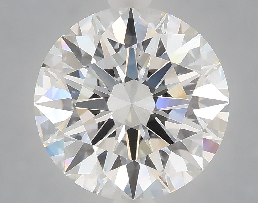 3.09 Carat Round Shaped, Ideal Cut, E Color, VS1 Clarity, IGI Certified Lab Grown Diamond