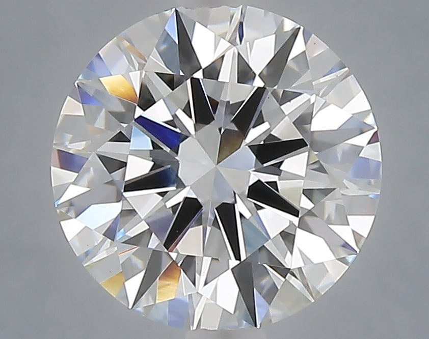 3.09 Carat Round Shaped, Excellent Cut, E Color, VS1 Clarity, IGI Certified Lab Grown Diamond
