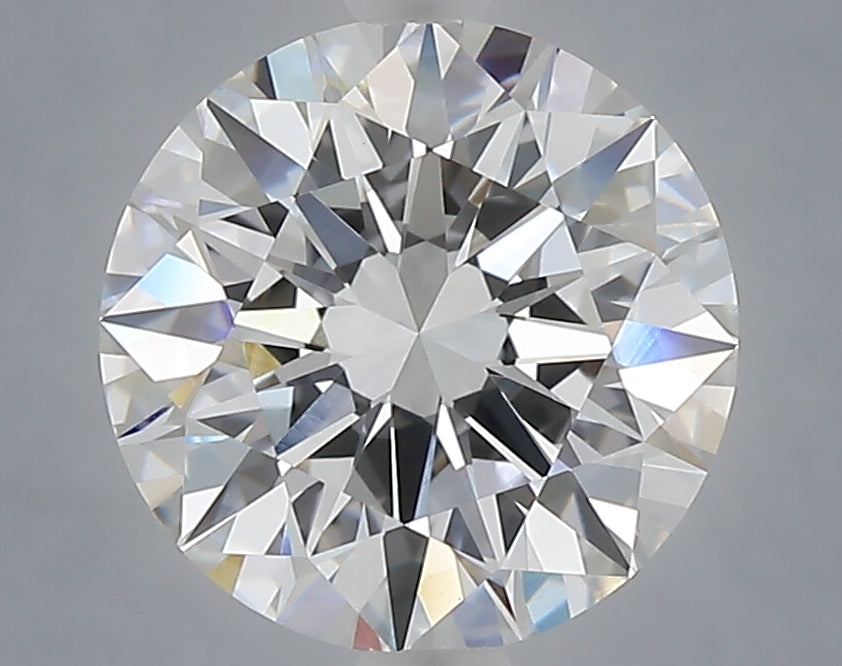3.06 Carat Round Shaped, Excellent Cut, E Color, VVS2 Clarity, IGI Certified Lab Grown Diamond