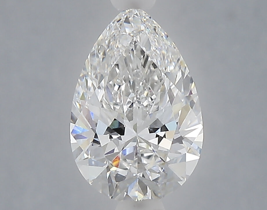 1.60 Carat Pear Shaped, Ideal Cut, D Color, VVS2 Clarity, IGI Certified Lab Grown Diamond
