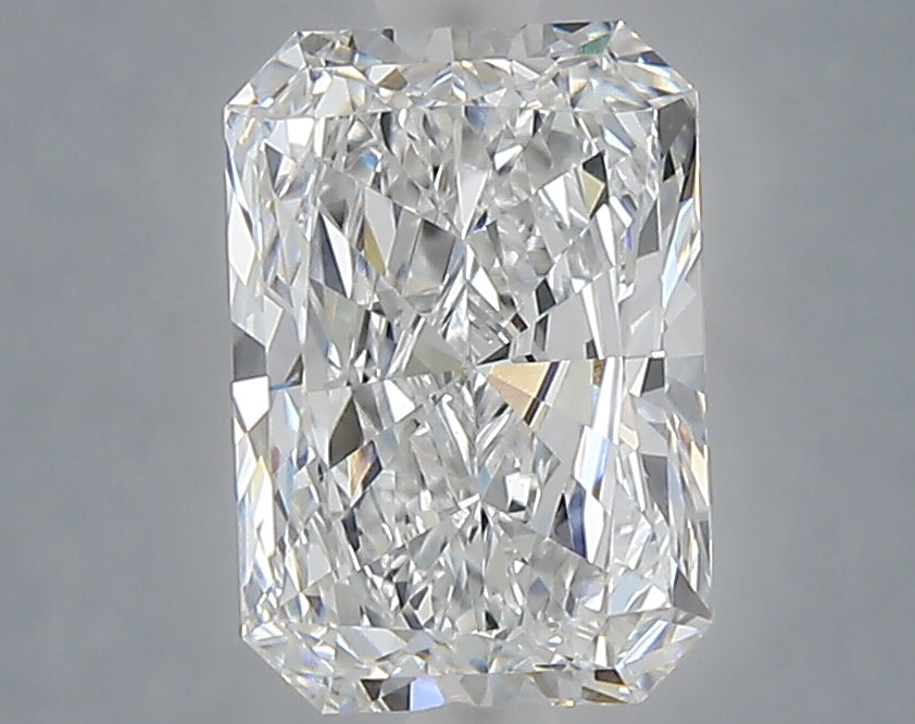 2.09 Carat Radiant Shaped, Ideal Cut, E Color, VVS2 Clarity, IGI Certified Lab Grown Diamond