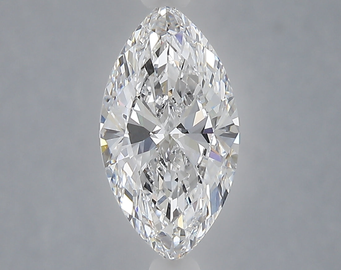 1.55 Carat Marquise Shaped, Ideal Cut, D Color, VS1 Clarity, IGI Certified Lab Grown Diamond