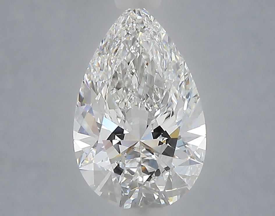 1.58 Carat Pear Shaped, Ideal Cut, E Color, VVS2 Clarity, IGI Certified Lab Grown Diamond