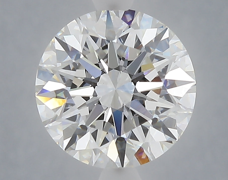 3.09 Carat Round Shaped, Ideal Cut, E Color, VVS2 Clarity, IGI Certified Lab Grown Diamond