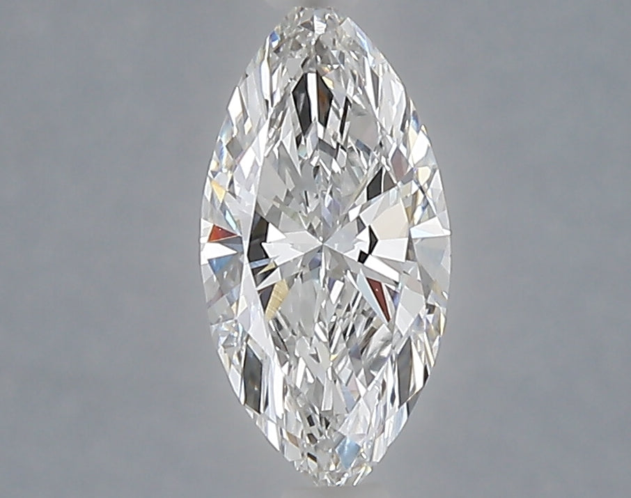 1.00 Carat Marquise Shaped, Excellent Cut, E Color, VVS2 Clarity, IGI Certified Lab Grown Diamond