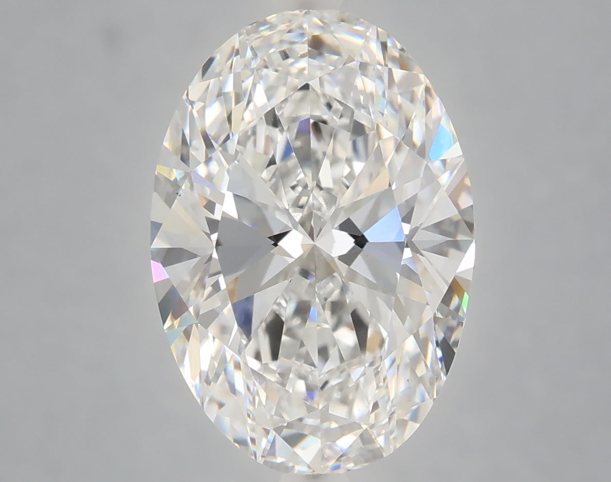 4.77 Carat Oval Shaped, Ideal Cut, D Color, VS1 Clarity, IGI Certified Lab Grown Diamond