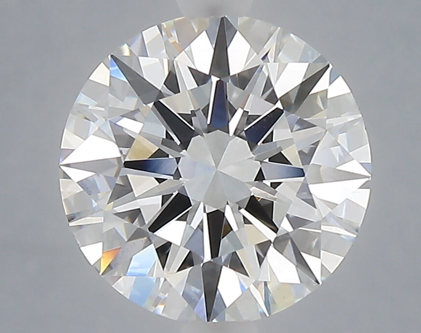 3.02 Carat Round Shaped, Excellent Cut, E Color, VVS2 Clarity, IGI Certified Lab Grown Diamond